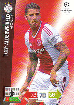 Toby Alderweireld AFC Ajax 2012/13 Panini Adrenalyn XL CL #3